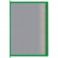 Перекидная система настенная 10 рамок (Зеленый) - фото, изображение, картинка