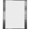 Рамка Клик ПК-25  с дек. уголком 40х60, серебро матовое анодир. в Твери - картинка, изображение, фото